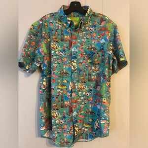 RSVLTS Nickelodeon Graphic Shirt - 90s cartoon mashup